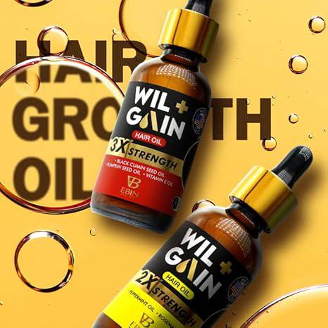 FOLLICURE™ Grape Seed and Chamomile Hair Growth Oil - Follicure